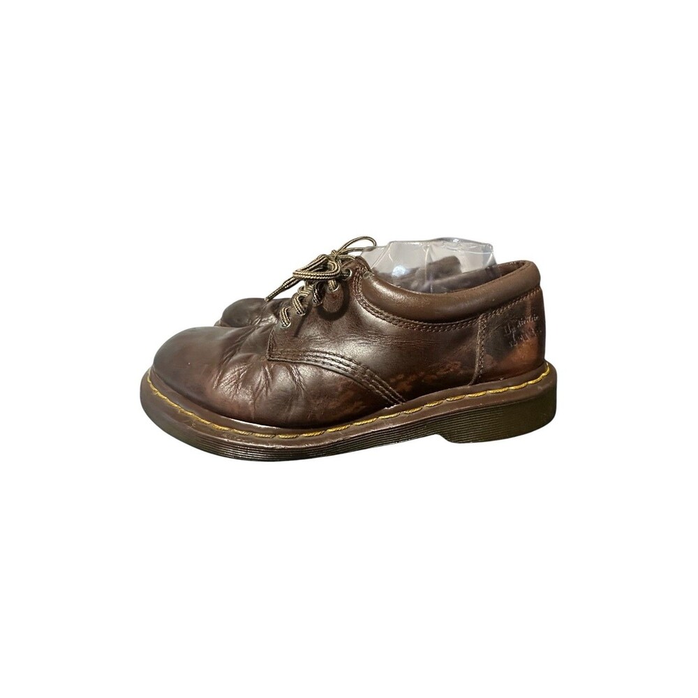 Dr. Martens 11849 Crazy Horse Leather Oxford Shoes Goth Punk Dark Brown M10 L11